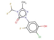 3H-1,2,-TRIAZOL-3-ONE, 2-(4-CHLORO-2-FLUORO-5-HYDROXYPHENYL)-4-(DIFLUOROMETHYL)-2,4-DIHYDRO-5-METHYL