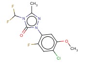 3H-1,2,4-TRIAZOL-3-ONE, 2-(4-CHLORO-2-FLUORO-5-METHOXYPHENYL)-4-(DIFLUOROMETHYL)-2,4-DIHYDRO-5-METHYL-