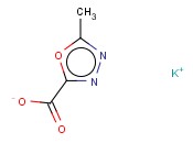 5-METHYL-1,3,4-<span class='lighter'>OXADIAZOLE</span>-2-CARBOXYLIC ACID POTASSIUM SALT