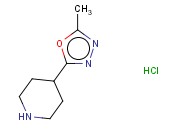 4-(5-METHYL-1,3,4-OXADIAZOL-2-YL)PIPERIDINE HYDROCHLORIDE