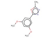 2-(3,5-DIMETHOXY-PHENYL)-5-METHYL-[1,3,4]OXADIAZOLE