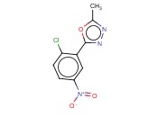 2-(2-CHLORO-5-NITRO-PHENYL)-5-METHYL-[1,3,4]OXADIAZOLE