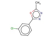 2-(3-CHLOROPHENYL)-5-METHYL-1,3,4-OXADIAZOLE