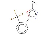 2-METHYL-5-(2-TRIFLUOROMETHYL-PHENYL)-[1,3,4]OXADIAZOLE