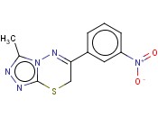 3-METHYL-6-(3-NITROPHENYL)-7H-[1,2,4]TRIAZOLO[3,4-B][1,3,4]THIADIAZINE