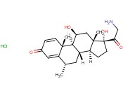 21-AMINO-11BETA,17A-DIHYDROXY-6A-METHYLPREGNA-1,4-DIENE-3,20-DIONE,HYDROCHLORIDE