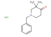 1-Benzyl-3,3-dimethylpiperidin-4-one hydrochloride