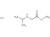 <span class='lighter'>GLYCINE</span>, N-(1-METHYLETHYL)-, METHYL <span class='lighter'>ESTER</span>, HYDROCHLORIDE (1:1)