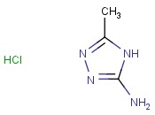 5-METHYL-4H-1,2,4-TRIAZOL-3-<span class='lighter'>AMINE</span> <span class='lighter'>HYDROCHLORIDE</span>