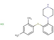 1-(2-((2,4-dimethylphenyl)<span class='lighter'>thio</span>)phenyl)piperazine hydrochloride