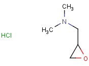 N,N-Dimethyl-2-oxiranemethanamine <span class='lighter'>hydrochloride</span>