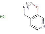 (3-<span class='lighter'>Methoxypyridin-4-yl</span>)methanamine hydrochloride