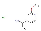 (S)-1-(2-Methoxypyridin-4-yl)<span class='lighter'>ethanamine</span> hydrochloride