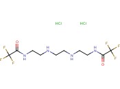 N,N'-((ethane-1,2-diylbis(azanediyl))bis(ethane-2,1-diyl))bis(2,2,2-trifluoroacetamide) dihydrochloride