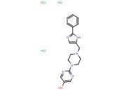 2-{4-[(2-PHENYL-1H-IMIDAZOL-5-YL)METHYL]PIPERAZINE-1-YL}<span class='lighter'>PYRIMIDIN-5-OL</span> TRIHYDROCHLORIDE