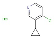 4-Chloro-3-cyclopropylpyridine <span class='lighter'>hydrochloride</span>