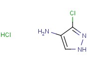 3-Chloro-1H-<span class='lighter'>pyrazol-4-amine</span> hydrochloride