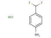 4-(<span class='lighter'>Difluoromethyl</span>)aniline hydrochloride