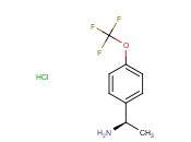 (R)-1-(4-(TRIFLUOROMETHOXY)PHENYL)<span class='lighter'>ETHANAMINE</span> HYDROCHLORIDE