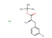 (R)-<span class='lighter'>tert-Butyl</span> 2-<span class='lighter'>amino</span>-3-(3-bromophenyl)propanoate hydrochloride