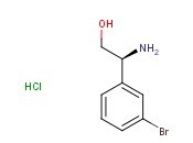 (S)-2-<span class='lighter'>Amino</span>-2-(3-bromophenyl)ethanol <span class='lighter'>hydrochloride</span>