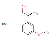 (S)-2-<span class='lighter'>Amino</span>-2-(3-<span class='lighter'>methoxyphenyl</span>)ethanol hydrochloride