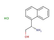 (S)-2-<span class='lighter'>Amino</span>-2-(naphthalen-1-yl)ethanol hydrochloride