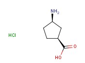 Cyclopentanecarboxylic acid, 3-amino-, hydrochloride, cis- (8CI,9CI)