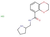 N-(<span class='lighter'>PYRROLIDIN-2-YLMETHYL</span>)-2,3-DIHYDROBENZO[B][1,4]DIOXINE-5-<span class='lighter'>CARBOXAMIDE</span> HYDROCHLORIDE