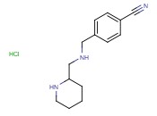 4-(((<span class='lighter'>PIPERIDIN-2-YLMETHYL</span>)<span class='lighter'>AMINO</span>)METHYL)BENZONITRILE HYDROCHLORIDE