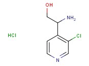 2-<span class='lighter'>Amino</span>-2-(3-chloropyridin-4-yl)ethanol hydrochloride