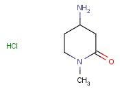 4-Amino-1-methylpiperidin-2-one hydrochloride