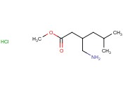 Methyl 3-(<span class='lighter'>aminomethyl</span>)-5-methylhexanoate <span class='lighter'>hydrochloride</span>