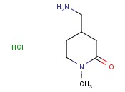4-(AMINOMETHYL)-1-METHYLPIPERIDIN-2-ONE HYDROCHLORIDE
