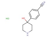 4-(4-Hydroxypiperidin-4-<span class='lighter'>yl</span>)benzonitrile <span class='lighter'>hydrochloride</span>