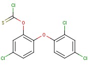 2-(<span class='lighter'>2,4-dichlorophenoxy</span>)<span class='lighter'>5-chlorophenyl</span> <span class='lighter'>chlorothioformate</span>