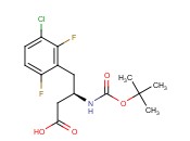 Benzenebutanoic acid, 3-chloro-beta-[[(1,1-dimethylethoxy)carbonyl]amino]-2,6-difluoro-, (betaR)-