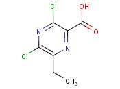 3,5-<span class='lighter'>Dichloro-6-ethylpyrazine-2-carboxylic</span> acid