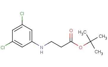 beta-Alanine, N-(3,5-dichlorophenyl)-, 1,1-dimethylethyl ester