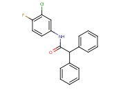 N-(3-Chloro-4-fluorophenyl)-2,2-diphenylacetamide