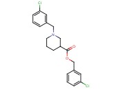 3-Chlorobenzyl 1-(3-chlorobenzyl)piperidine-3-carboxylate