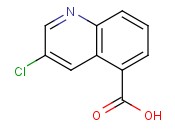 3-CHLOROQUINOLINE-5-<span class='lighter'>CARBOXYLIC</span> ACID