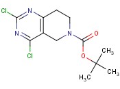 tert-Butyl 2,4-dichloro-7,8-dihydro-5H-<span class='lighter'>pyrido</span>[<span class='lighter'>4,3-d</span>]pyrimidine-6-carboxylate