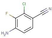 2-<span class='lighter'>Chloro-3-fluoro-4-amino</span>benzonitrile