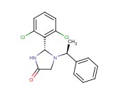 (S)-2-(2,6-dichlorophenyl)-1-((S)-1-phenylethyl)imidazolidin-4-one