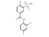 4-Chloro-N-(2-chloro-4-iodophenyl)-3-sulfamoylbenzamide