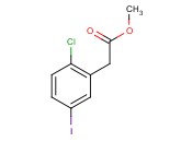 Benzeneacetic acid, 2-chloro-5-iodo-, methyl ester
