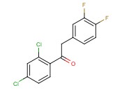 1-(2,4-DICHLOROPHENYL)-2-(3,4-<span class='lighter'>DIFLUOROPHENYL</span>)ETHANONE