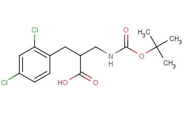 Benzenepropanoic acid, 2,4-dichloro-α-[[[(1,1-dimethylethoxy)carbonyl]amino]methyl]-