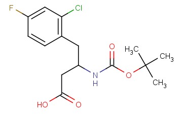 Benzenebutanoic acid, 2-chloro-beta-[[(1,1-dimethylethoxy)carbonyl]amino]-4-fluoro-